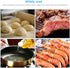 KT800 IPx7 Waterproof Meat Thermometer Digital Instant Read Food Thermometer with MinMax Hold Function, 1 Pack, Blue...