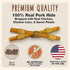 Cadet Gourmet Shish Kabob Dog Treats for Large Dogs, Healthy & Natural Chicken & Sweet Potato Chew Sticks, Pork Hide, Extra Large 10 Inch, 4 Count...