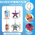 Bucherry 36 Pcs Beach Summer Party Favors Keychain Gifts Bulk Wooden Surfboard Sea Turtle Coconut Tree Christian Religious Key Ring for Hawaiian L...