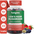 Lion's Mane Mushroom Gummies | Blueberry & Strawberry | 60 Servings | Mushroom Gummies for Adults for Brain Fog | Focus, Memory & Mood Mushroom Su...