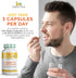 Organic Veda Turmeric and Ginger Capsules 120 pills - Organic Turmeric Curcumin with Black Pepper for Joint Support - Non Gmo, Gluten Free, Turmer...
