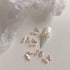 3D Butterflies Nail Art Charms, Maxleaf 200PCS Cute Nail Rhinestones Kit 3D Crystal Nail Butterflies Resin Nail Art Manicures Nail Accessories for...