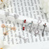 JOERICA 6 Pairs 14G Nipple Rings for Women 316L Stainless Steel Heart Butterfly Moon CZ Flower Barbell Nipple Rings Set Cute Nipplerings Piercing ...