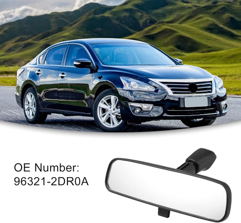 ACROPIX Car Interior Rear View Mirror Fit for Nissan Altima Pack of 1 Black...
