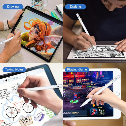 Stylus Pen for iPad 9th&10th Generation, Apple Pencil 2nd Generation, Apple Pen iPad Pencil Compatible with iPad Pro 11&12.9", iPad Air 5th/4/3rd ...