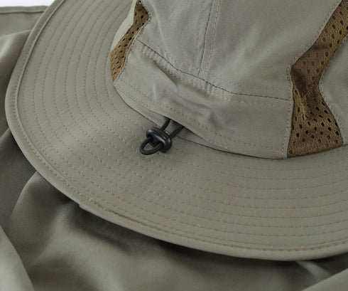 Home Prefer Sun Hats for Men Women Fishing Hat UPF 50+ Wide Brim Bucket Hat UV Protection Hat with Neck Flap Garden Beach...