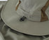 Home Prefer Sun Hats for Men Women Fishing Hat UPF 50+ Wide Brim Bucket Hat UV Protection Hat with Neck Flap Garden Beach...