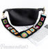 Framendino, Crochet Flower Purse Straps Replacement Crossbody for Handbags Black Adjustable Flower Bag Strap 2 Inch Wide Adjustable Bag Strap...