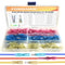 100pcs Heat Shrink Bullet Connectors 22-10 Gauge Quick Disconnect Wire Connectors Female Male Crimp Connectors Waterproof Electrical Butt Terminal...
