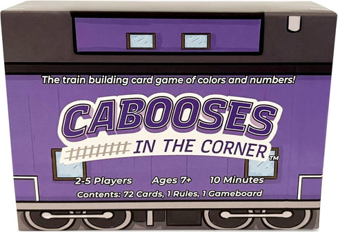 Easy, Fun, Educational - Family Friendly Train Building Card Game - 2-5 Players - Colors, Numbers - English, Spanish - Ages 7+...