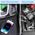 Coiled iPhone Charger Cord for Car Retractable Fast Charging Cable Compatible with iPhone 15/14/13/12/11 Pro Max/XS MAX/XR/XS/X/8/7/Plus/6S/Plus/i...
