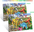 Puzzles for Kids Ages 4-8, 6-8, 8-10, Kids Puzzles 100 Piece Big Dinosaur Floor Jigsaw Puzzle for Kids Children Educational Puzzles Toys for Young...