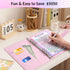 Sooez 100 Envelopes Money Saving Challenge, A5 Savings Challenge Book to Save $5,050, Money Saving Binder with Reusable Tracker, Save Challenge Bo...