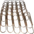 4" Inch Mega Large Jumbo Giant Big Paper Clips Massive Mega 25 Pack 100mm, Silver...