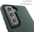Crave Dual Guard Case, Shockproof Protection Dual Layer for Samsung Galaxy S21 FE, S21 FE 5G - Forest Green...