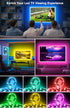 Daymeet LED TV Lights RGB Led Backlight, 16.4ft TV Light Strip for 65-85 inch TV Behind, Music Sync TV Light USB Bluetooth APP Remote Control RGB ...