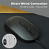 M104 Wired Computer Mouse 3 Pack, Silent Optical USB Corded Mouse Mice Bulk for Laptop PC Chromebook, Black...