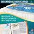 Sheet Protectors for 3 Ring Binder, Premium Clear Plastic Page Protectors for 3 Ring Binder, Sleeves 8.5 x 11 for Paper & Documents (50)...