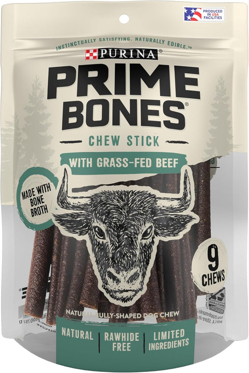 Purina Chew Stick with Grass-Fed Beef - 9.3 oz. Pouch...