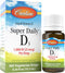Carlson - Super Daily D3, Vitamin D Drops, 1,000 IU (25 mcg) per Drop, 1-Year Supply, Vitamin D3 Liquid, Heart & Immune Health, Vegetarian, Liquid...
