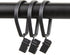 Rod Desyne Curtain Pivot Rings for 1-Inch Rod, Black, Set of 10...