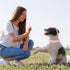 Polyester Dog Collar for Small Medium Large Dogs, Soft Basic Dog Collars Fancy Adjustable Dog Collars with Quick Release Safety Buckle...