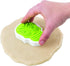 Tovolo Sugar Skull Templates Reverse, Dishwasher Safe, Set of 6 Cookie Stamps with Cutter, Lime/White (81-22492)...