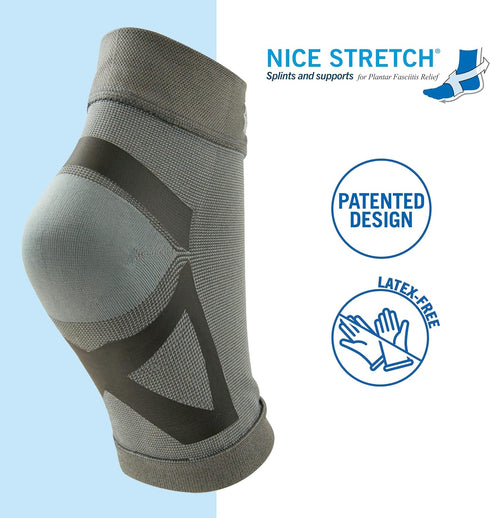 Brownmed Nice Stretch Plantar Fasciitis Sleeve - Compression Foot Sleeve for Arch & Heel Support- Small/Medium...