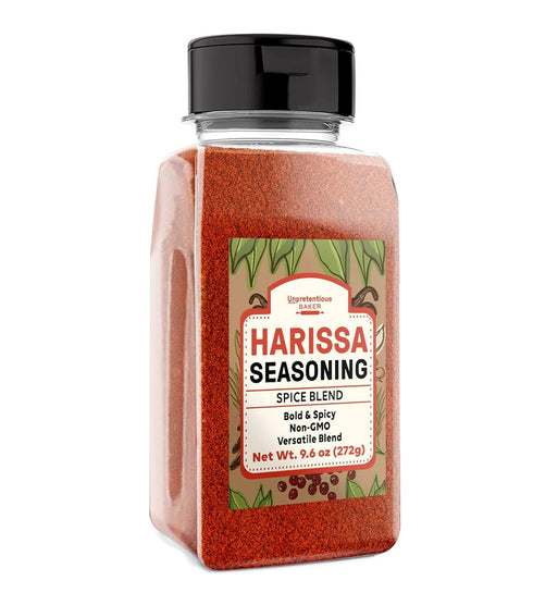 Unpretentious Harissa Seasoning, 2 Cups, Versatile Spice Blend, Smoky Flavor, Bold & Spicy...