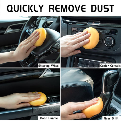 TICARVE Car Cleaning Gel Car Detailing Putty Car Cleaning Putty Gel Auto Detailing Tools Car Interior Cleaner Car Cleaning Kits Cleaning Slime Key...