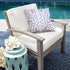 Pack of 2 Outdoor Throw Pillow Covers, Waterproof Pillow Covers ONLY, Patio Square Cushion Cases for Garden Balcony Couch Sofa Decoration 18x18 in...
