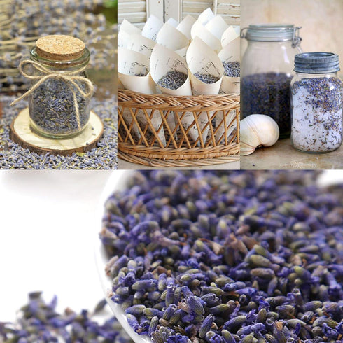 Dried Lavender Flowers, Dry Lavender Buds Bulk for Wedding Toss, Crafts, Sachets - 1/2 Pound...