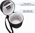 LTGEM Hard Case for Sony SRS-XB13/XB100/XB12/XB10 EXTRA BASS Wireless Bluetooth Portable Lightweight Compact Travel Speaker - Travel Protective Ca...