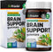 Brain Booster Gummies - Natural Nootropic Focus Supplement - Organic Ashwagandha, Ginkgo Biloba, Bacopa, DMAE, and Vitamins for Memory and Cogniti...