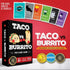 Taco vs Burrito Family Board Games for Kids 6-8, 8-12 & Up - Fun Travel Family Card Games for Everyone, Gifts for 7, 8, 9 and 10 Year Old Boys and...