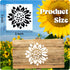 60 Pieces Stencils for Painting on Wood Small Reusable Stencil Flower Animal Deer Bear Butterfly Bird Bee Mountain Themed DIY Craft Template Paint...