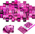 WOONKIT Pink Neon Wall Collage Kit Aesthetic Pictures, Trendy Room Decor for Teen Girls, Pink , 50pcs 4x6 Inch...