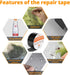 HTVRONT Window Screen Repair Tape - 2 in X 30 FT Screen Tape Mesh Repair for Screen and Screen Door Tears Holes -Strong Adhesive Fiberglass Coveri...