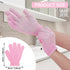 Sibba Bath Gloves for Shower Natural Loofah Exfoliating Wash Gloves for Body and Face, Dead Skin Remover, Double Sided Microfibre Shower Body Glov...