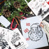 9Pcs Reusable Christmas Stencils, 8 X 11 Inch Farmhouse Large Merry Christmas Stencils for Painting on Wood Winter Decor...