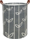 HIYAGON Large Storage Baskets,Waterproof Laundry Baskets,Collapsible Canvas Basket for Storage Bin for Kids Room,Toy Organizer,Home Decor,Baby Ham...