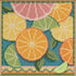 Citrus Beaded Counted Cross Stitch Kit Mill Hill 2021 Buttons and Beads Spring MH142111,multi...