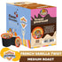 Crazy Cups Flavored Coffee Pods, French Vanilla Twist, French Vanilla K Cups, Single Serve Coffee for Keurig K Cups Machines, Hot or Iced Coffee, ...