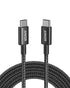Anker USB C Cable 100W 10ft, USB C to USB C Cable USB 2.0, Type C Charging Cable Fast Charge, Compatible with iPhone 15/15 pro, MacBook, iPad, Sam...