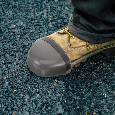 DOITOOL 1 Pair shoe toe covers steel toe covers for work shoe steel toe inserts steel toe covers for safety shoe safety shoe toe guard safety shoe...