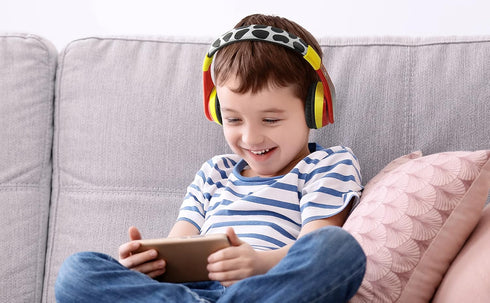 eKids Paw Patrol Kids Bluetooth Headphones, Wireless Headphones with Microphone includes Aux Cord, Volume Reduced Kids Foldable Headphones for Sch...