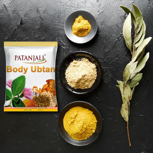 Patanjali Body Ubtan pack of 2-100 g / 0.22 lb...