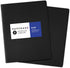 PAPERAGE Soft Cover Blank Journal Notebook, 2 Pack, (Black), 100 Pages, Large 7.5 inches x 9.5 inches, Ideal for Sketch Book, Note Taking & Travel...