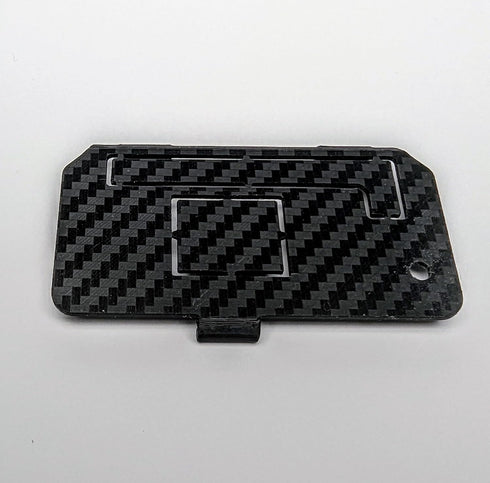 Compact Raspberry Pi Zero Protective Case (Black Carbon Fiber Look)...