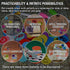 DND Wet & Dry Erase Tokens Set of 100 Colorful Blank Counters - 1.5" Customizable & Reusable Game Discs for Dungeons & Dragons, MTG, Bingo Clips a...